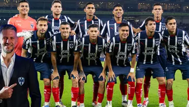 Demichelis y los 11 titulares de Rayados/FOTO: