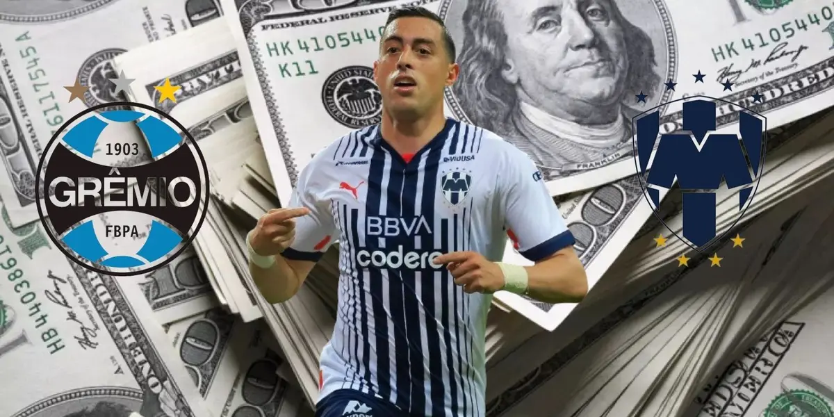 Desconcertante el futuro del histórico delantero rayado Rogelio Funes Mori, los millones que Monterrey rechazó del Gremio de Brasil
