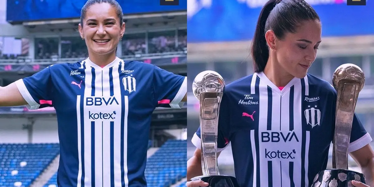 Desirée lo ganó todo con Rayadas y ahora cumplirá un anhelo personal