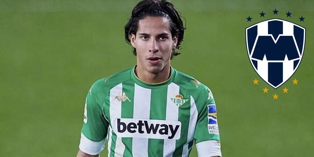 Diego Lainez no entra en planes del Betis y Rayados de Monterrey podría ser opción.