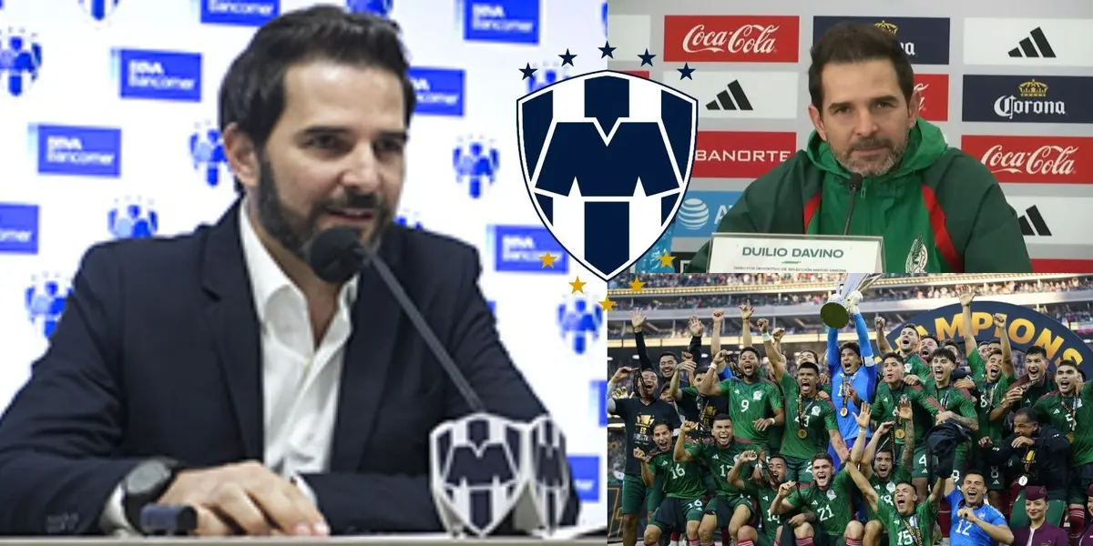 Duilio Davino ganó como director deportivo de los Rayados 500 mil, esto gana como director de Selecciones Nacionales