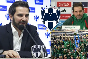 Duilio Davino ganó como director deportivo de los Rayados 500 mil, esto gana como director de Selecciones Nacionales