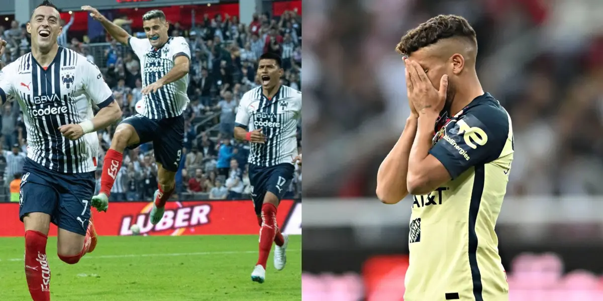 El América no ha ganado ni un partido de la Liga Mx, Rayados les enseña cómo