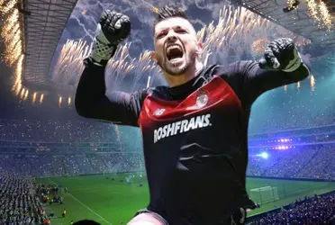 El brasileño Tiago Volpi mete un golazo y su posibilidad de volverse Rayado