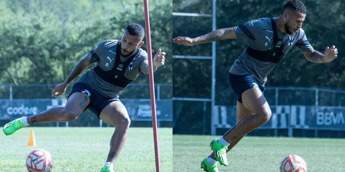 El colombiano ya hace futbol en El Barrial