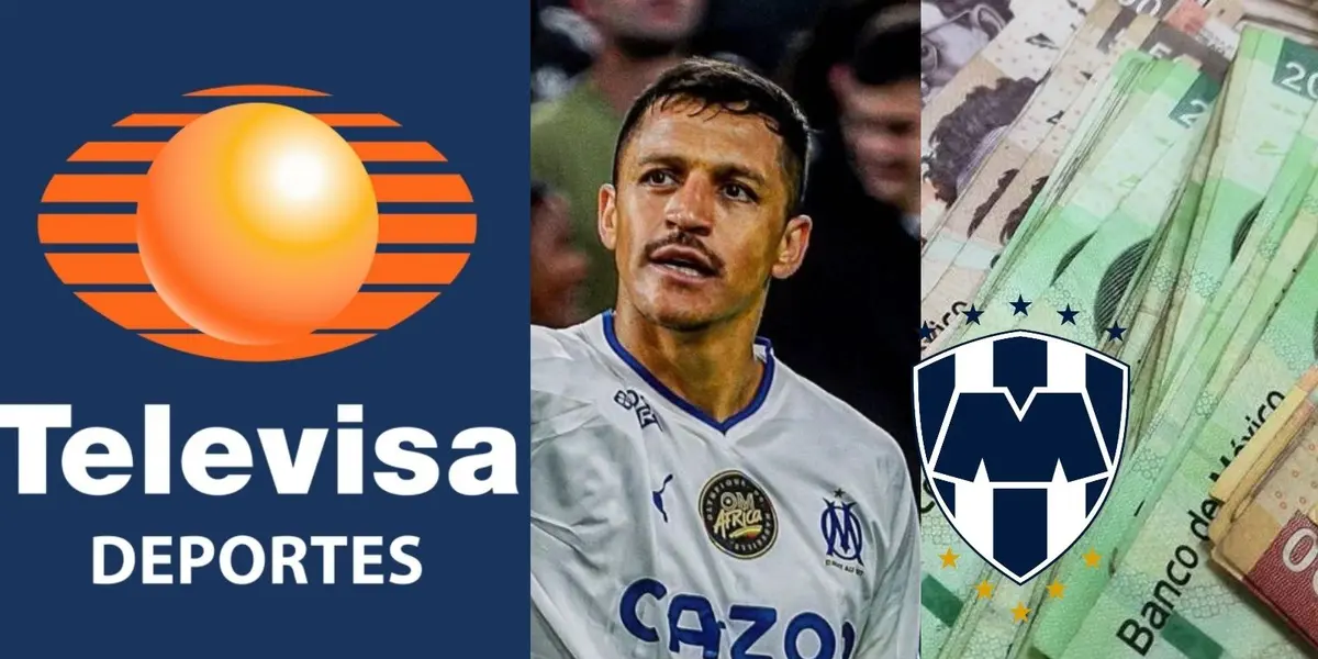 El convenio de Rayados con Televisa que traería a Alexis Sánchez y dos bombas más