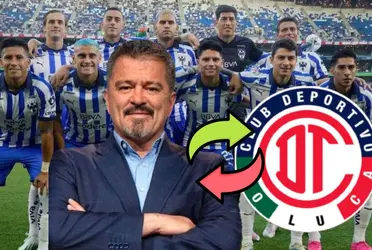 El de Rayados que podría llegar al Club Toluca, según Carlos Hermosillo