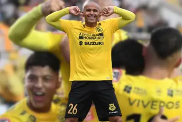 El delantero chileno sigue activo y haciendo lo que mejor sabe: marcar goles