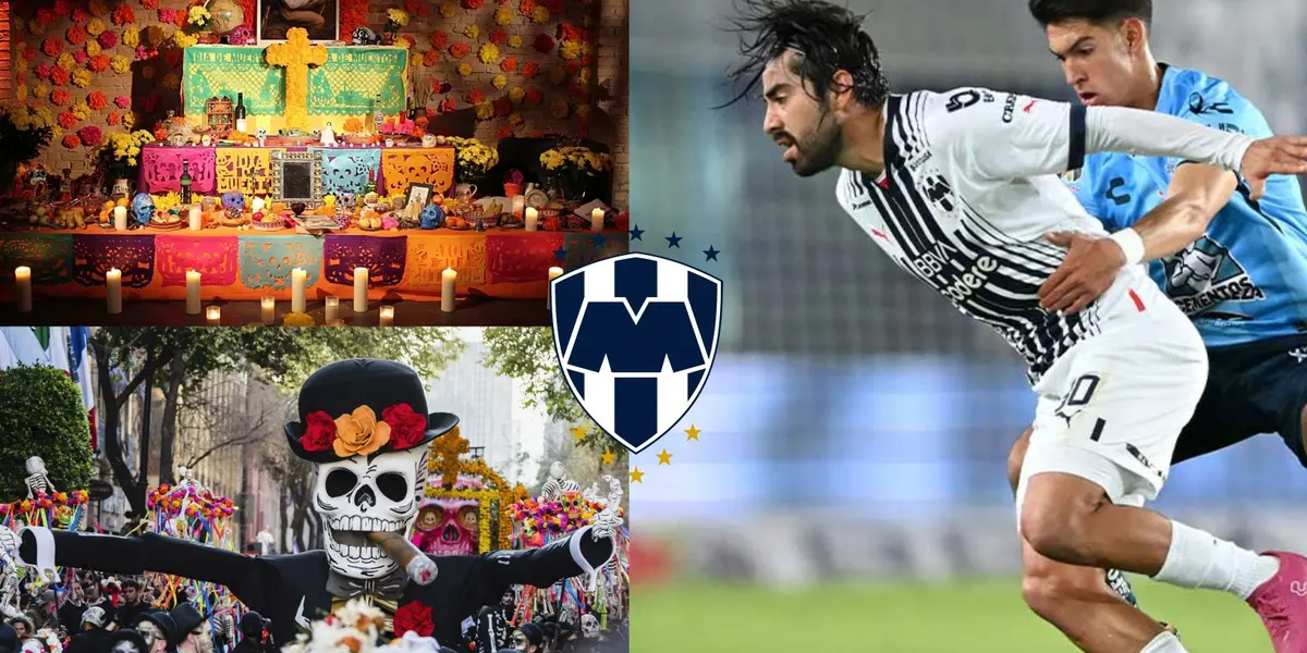 El Día de muertos en México se celebra con la ofrenda y Rayados no puede dejar pasar a los suyos