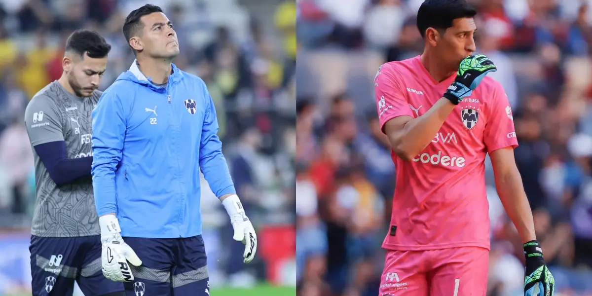 El dilema en la portería de Monterrey para 2025 / @Rayados