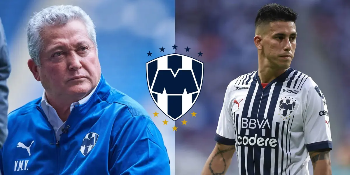 El director técnico de Rayados, Víctor Vucetich, tuvo que hacer esta modificación con Meza