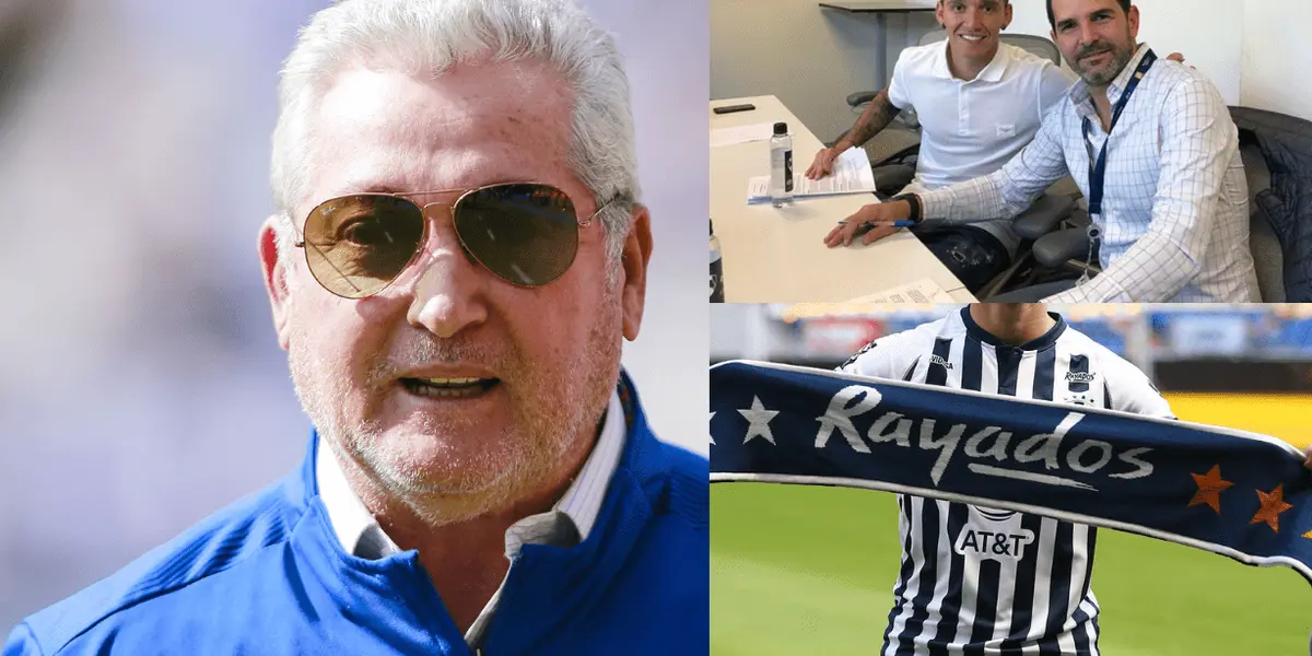 El DT del Monterrey exigió a la directiva que firmaran al jugador