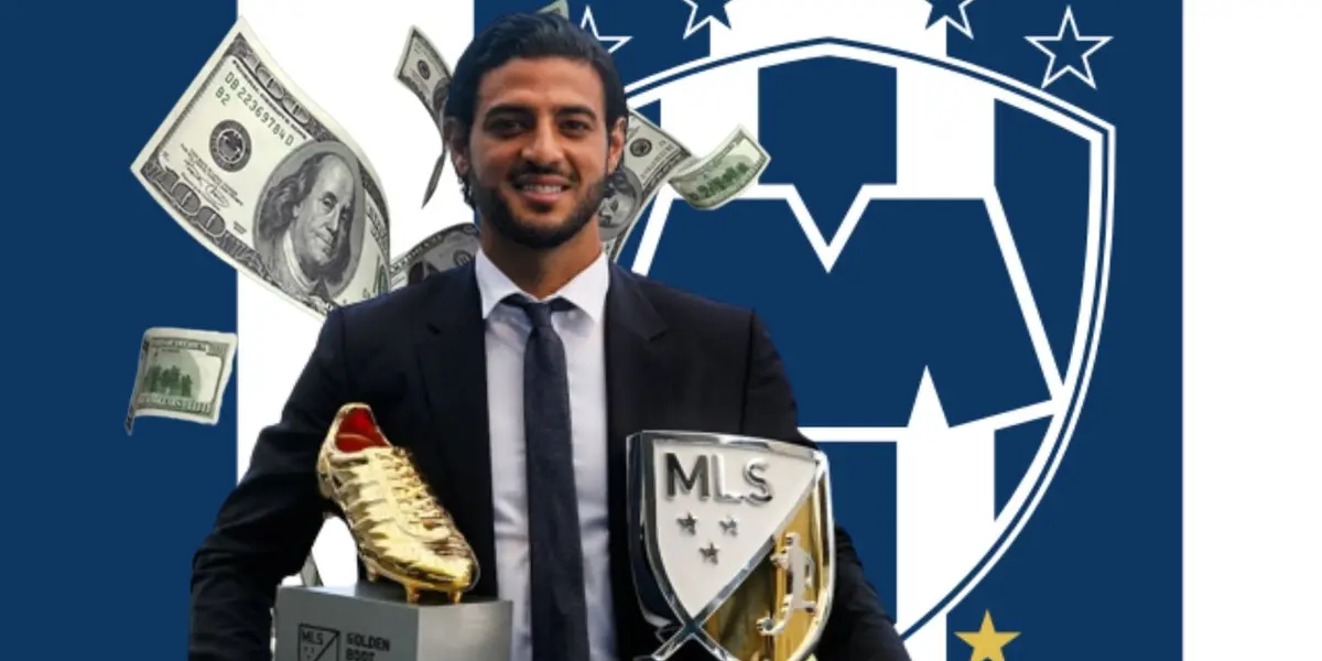 El enorme salario que tendría Carlos Vela en Rayados en caso de quedar libre del LAFC