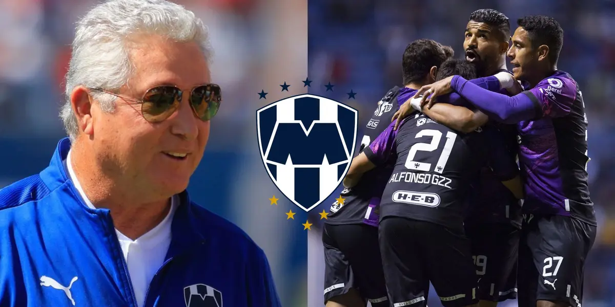 El entrenador de Rayados, Víctor Vucetich, recibe la mejor de las noticias
