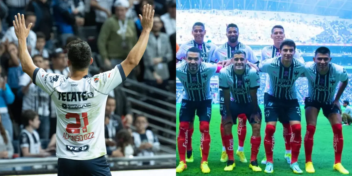 El equipo de Rayados mueestra buen poder con su medio campista Ponchito González