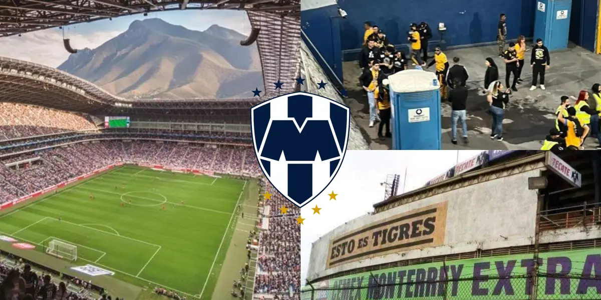 El equipo de Rayados tendría modificaciones en el Estadio BBVA, y los Tigres ni baños tienen