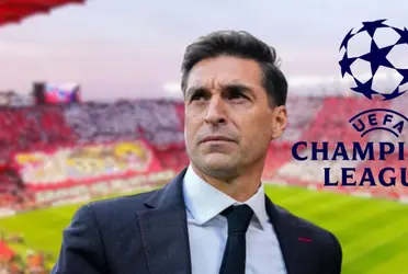 El estratega uruguayo ha dado un gran salto en su carrera profesional y pudo dirigir un partido de Champions