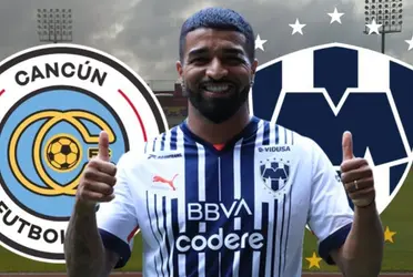 El gol de Rodrigo Aguirre con el que Rayados empató ante Cancún FC