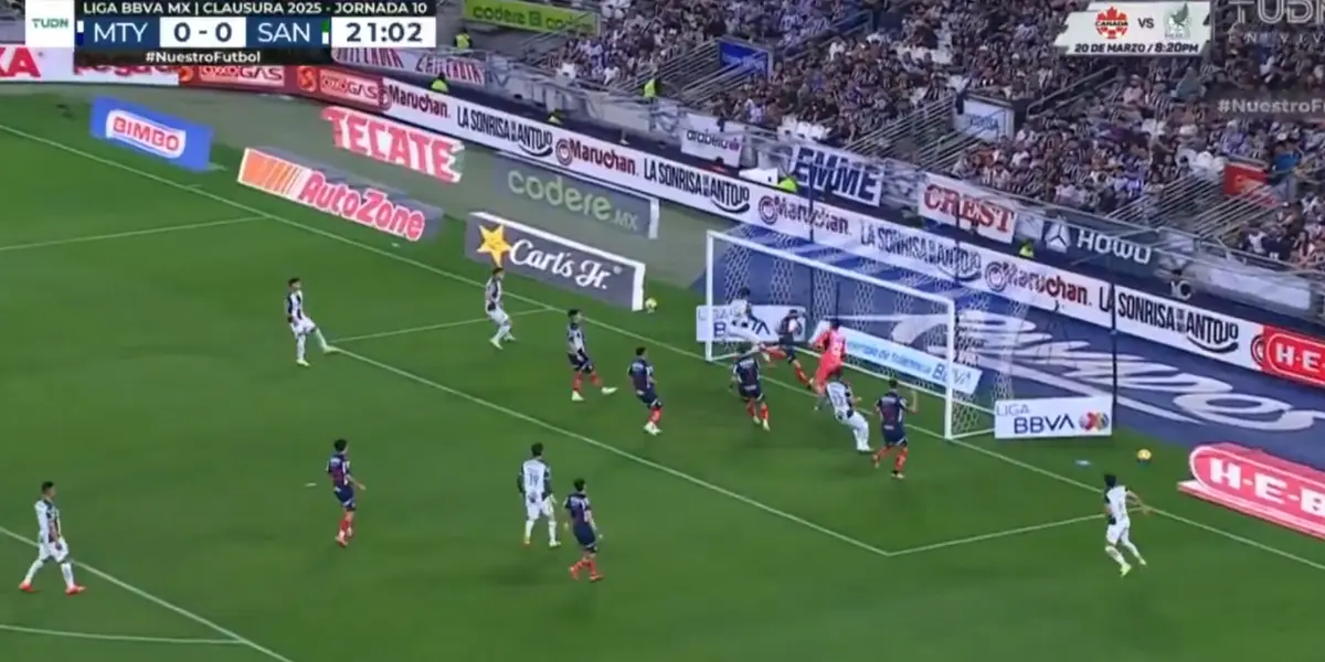El gol de Santos - Foto: Captura de pantalla