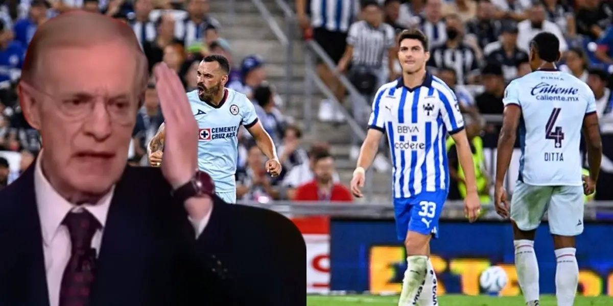 El histórico José Ramón Fernández, destapa robo a Rayados en medio partido ante Cruz Azul