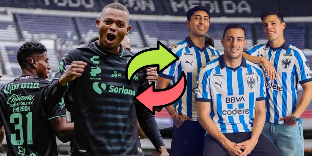 El intercambio que podría darse entre Rayados y Santos de cara al Clausura 2024