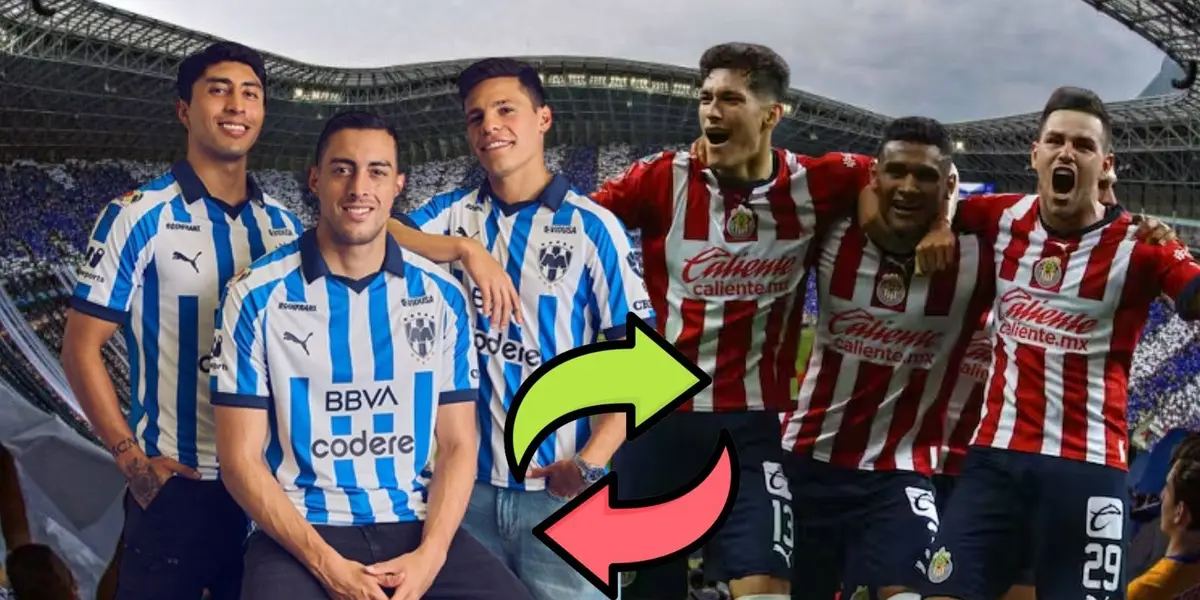 El intercambio que podrían protagonizar entre Rayados y Chivas y sorprendería a Fernando Ortiz