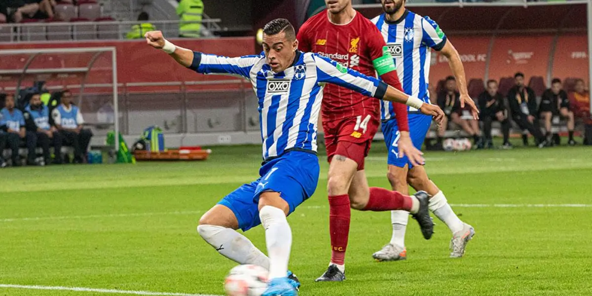 El Melli logró el centenar de anotaciones con Rayados ante un gigante / Foto: Rayados
