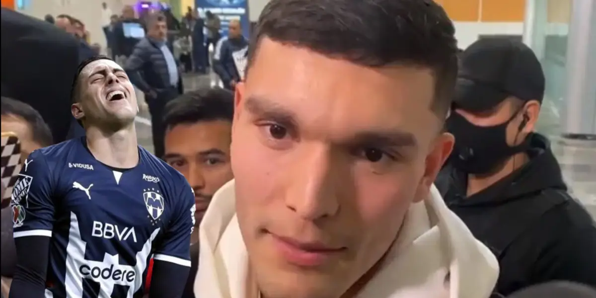 El nuevo delantero rayo ya está en Monterrey.