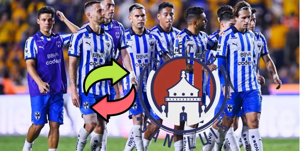 El otro jugador de Rayados que haría las maletas rumbo al Atlético San Luis junto a Joao Rojas