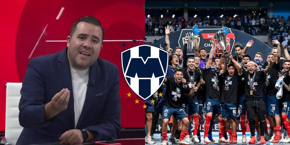El periodista regiomontano, mencionó porqué Rayados es uno de los favoritos al título