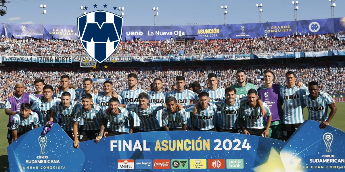 El plantel de Racing que ganó la Sudaméricana - Foto: Captura de pantalla