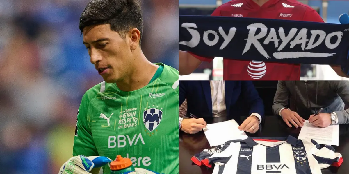 El portero Esteban Andrada no se recupera de la lesión y Rayados ya tiene firmado a un nuevo portero