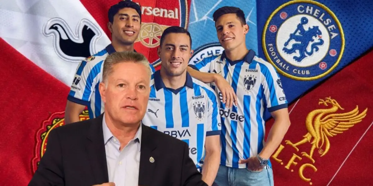 El referente de Rayados que podría irse a Europa, según Ricardo Peláez