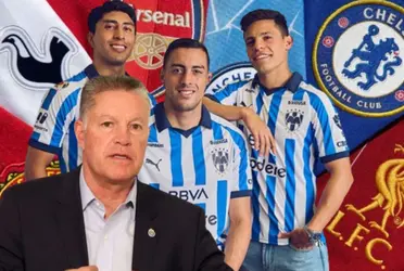 El referente de Rayados que podría irse a Europa, según Ricardo Peláez