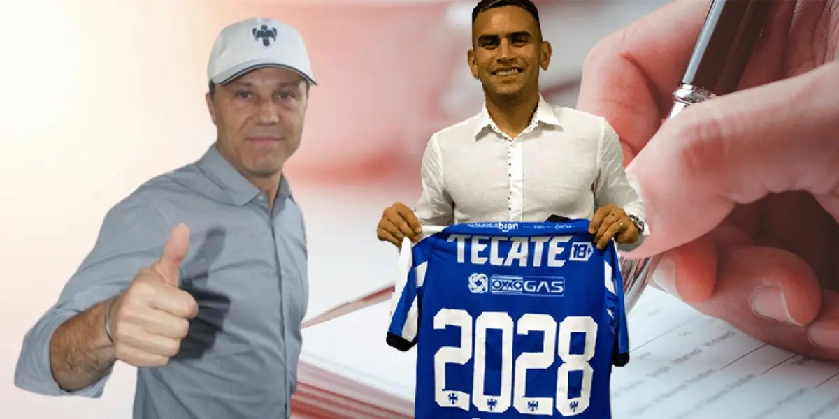 El Tato Noriega celebra así la renovación del zaguero Sebastián Vegas con Monterrey, aquí su mensaje