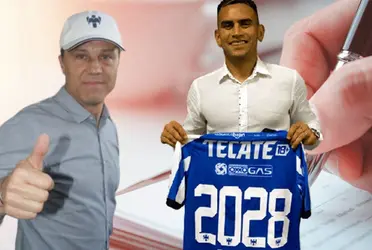 El Tato Noriega celebra así la renovación del zaguero Sebastián Vegas con Monterrey, aquí su mensaje