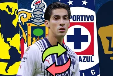 Érick Aguirre podría salir de Rayados y su nuevo equipo de Liga MX sería de intercambio