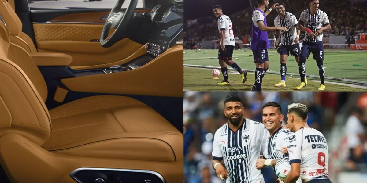 Es el nuevo goleador de Rayados y como tal maneja una nave de alta gama