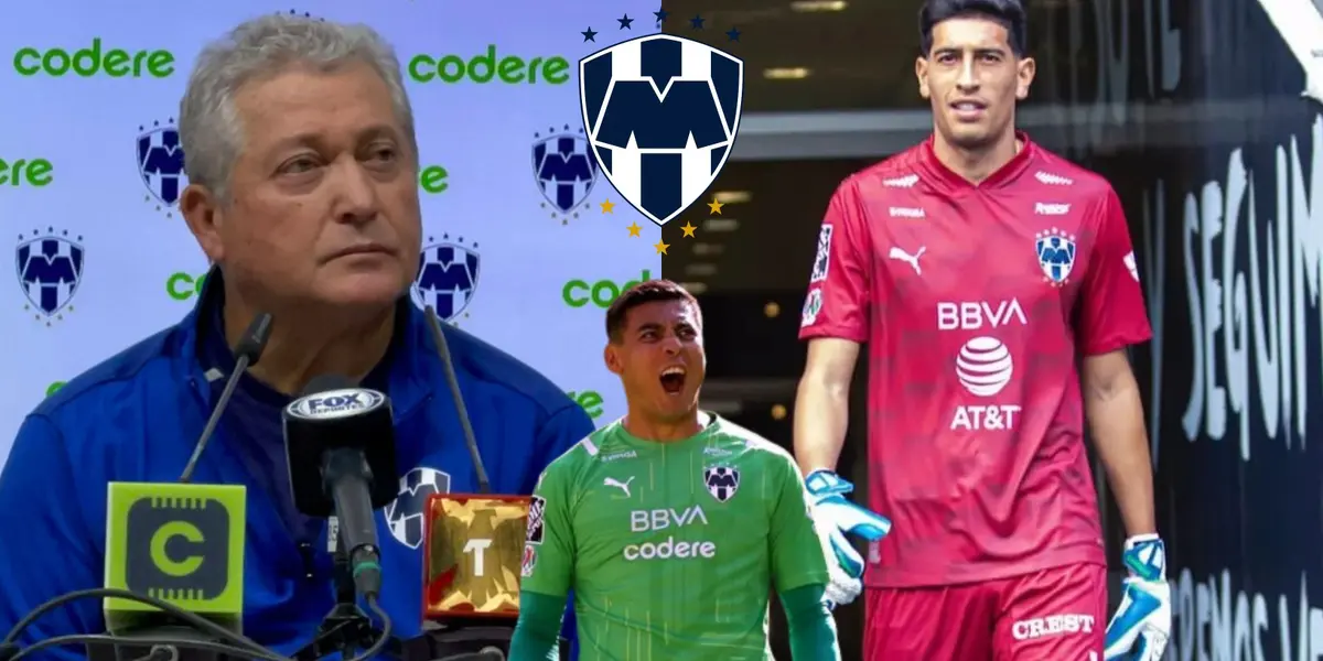 Esteban Andrada fue criticado por la afición de Rayados y Vucetich ya habría tomado la decisión de que hacer con el portero