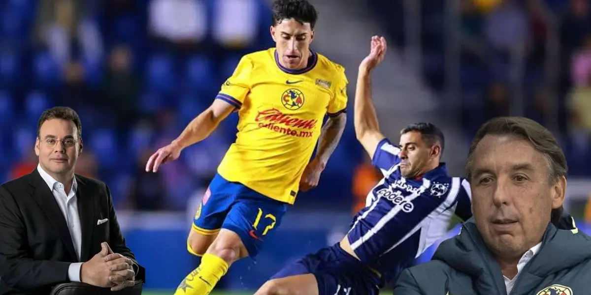 faitelson y Azcárraga en el América vs Rayados/FOTO: Goal