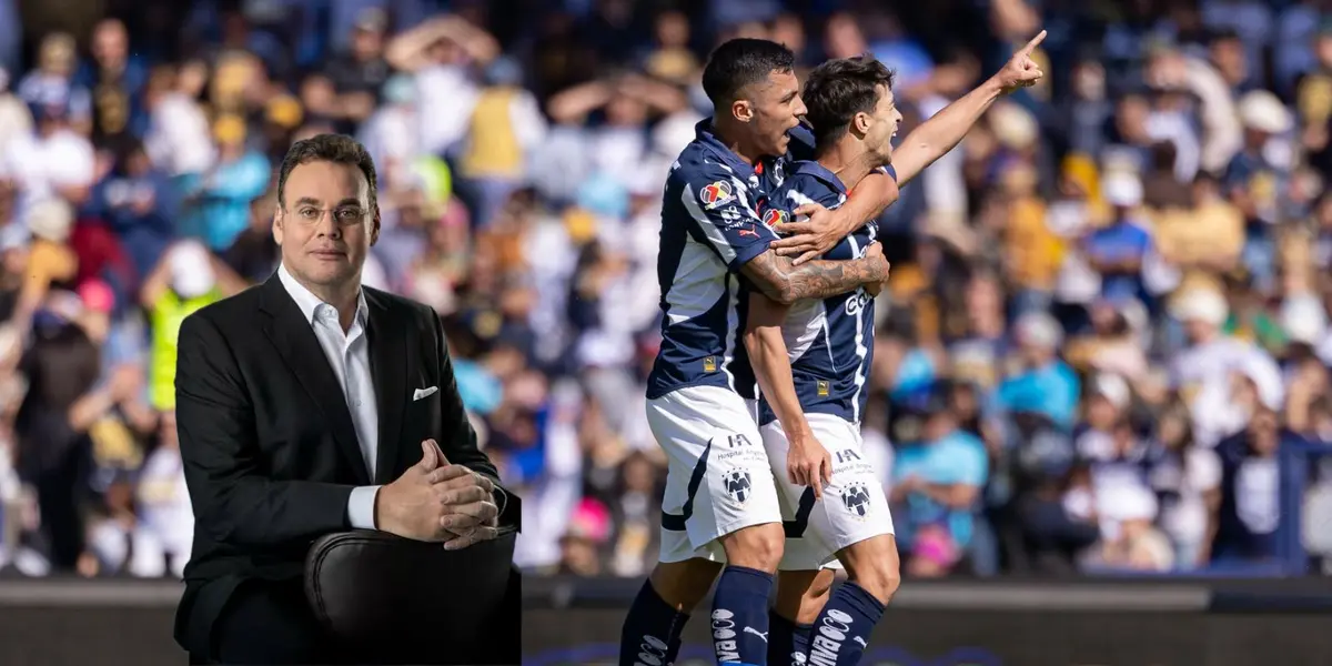 Faitelson y jugadores de Raaydos/FOTO: X Rayados