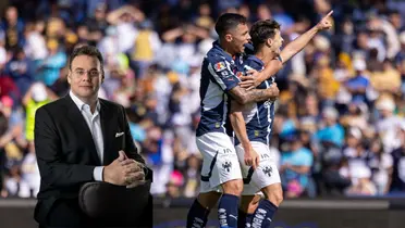 Faitelson y jugadores de Raaydos/FOTO: X Rayados