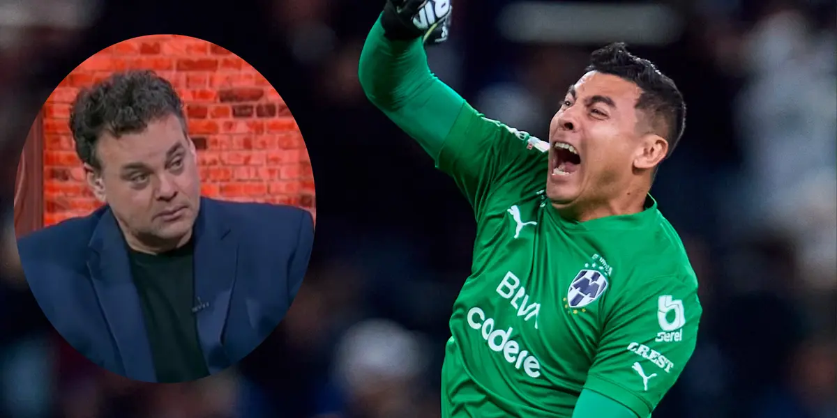 Foto: redes de Rayados y David Faitelson.