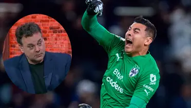 Foto: redes de Rayados y David Faitelson.