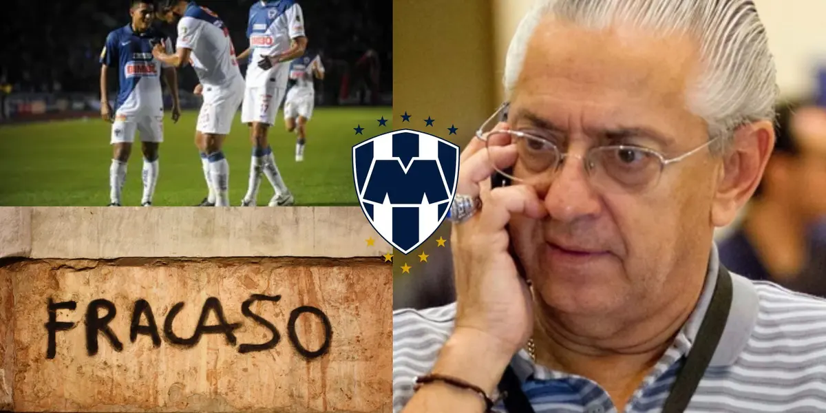 Fue uno de los máximos fracasos en la historia de los Rayados en cuanto a contrataciones