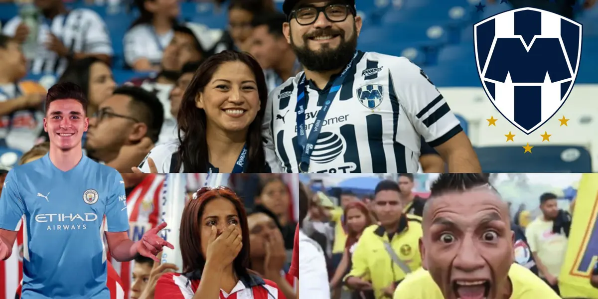 Futbolista de Manchester City reconoce a Rayados de Monterrey por uno de sus ídolos