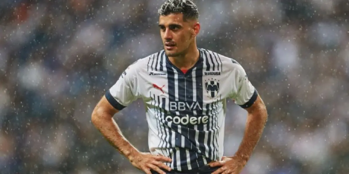 Germán Berterame de Rayados - Foto: Mexsport