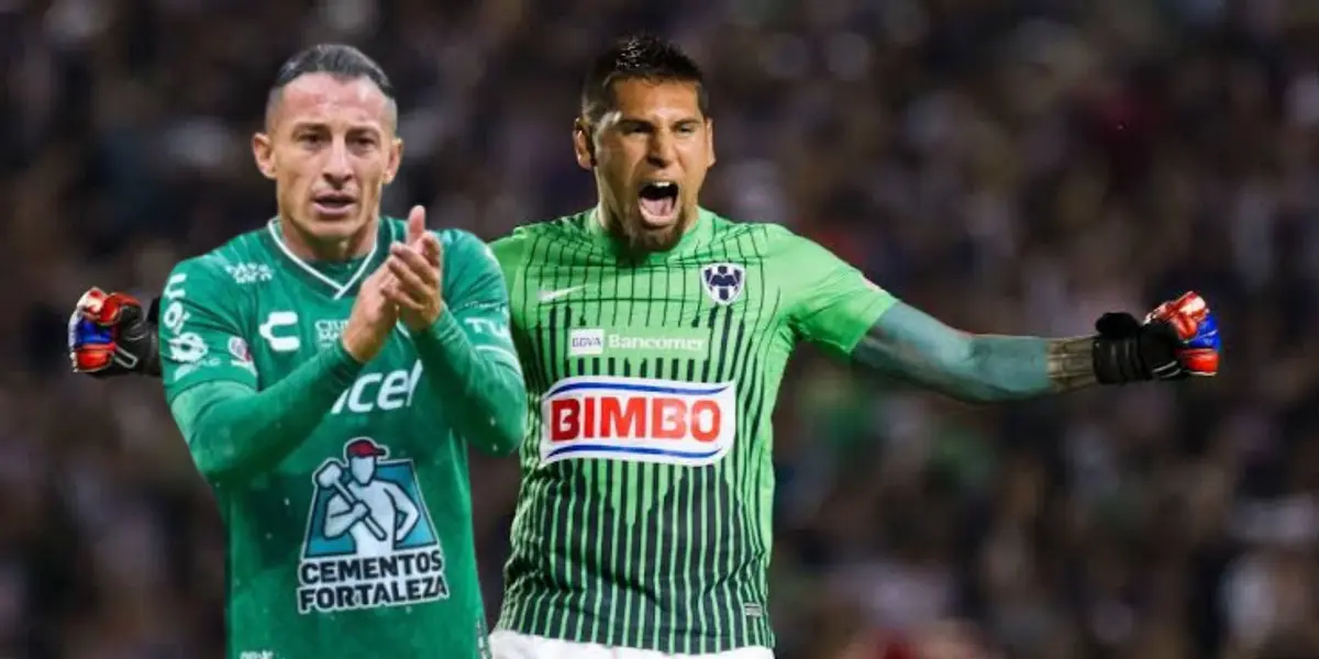 Guardado con León y Jona con Rayados/FOTO: Milenio
