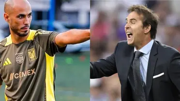 Guido Pizarro y Julen Lopetegui. (Fuente: Mexsport, MÁS)