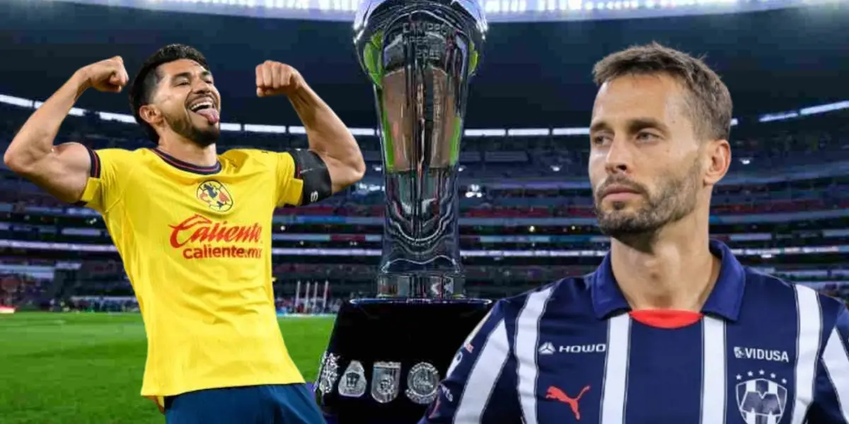 Henry y Canales con el trofeo/FOTO: Getty images